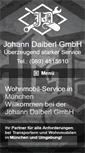 Mobile Screenshot of johann-daiberl.de